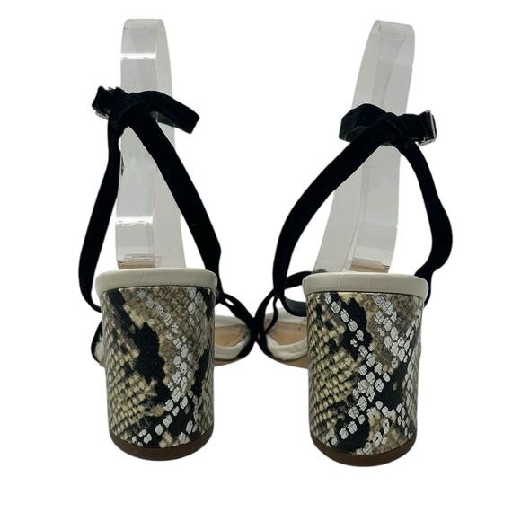 Gibson Latimer Cordelia Leather Open Toe Ankle Strap Heeled Sandal size 8.5 - Picture 3 of 15